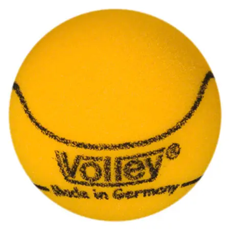 VOLLEY Schaumstoffball unbeschichtet,  9 cm, gelb