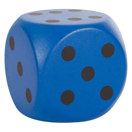 VOLLEY Schaumstoffw�rfel mit Elefantenhaut, LxBxH 30x30x30 cm