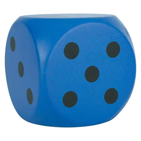 VOLLEY Schaumstoffw�rfel mit Elefantenhaut, LxBxH 50x50x50 cm