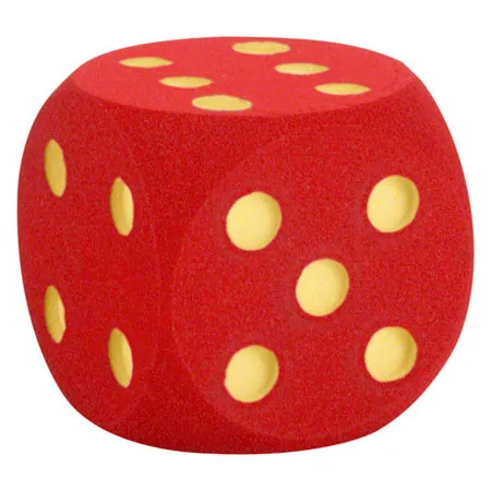 VOLLEY Schaumstoffwrfel unbeschichtet, 16x16x16 cm