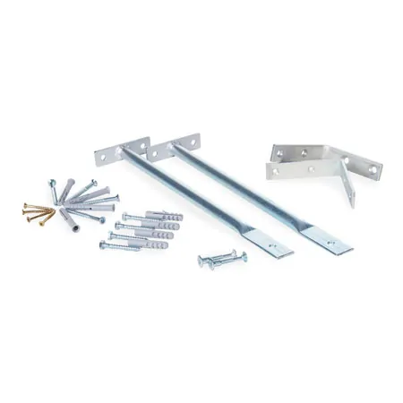 Wandbefestigung f�r Kletternetz mit Rahmen, 40 cm