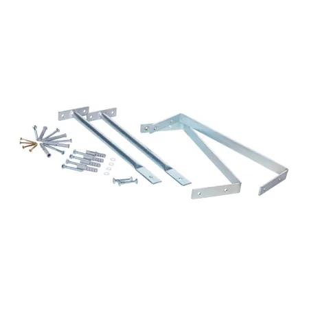 Wandbefestigung f�r Kletternetz mit Rahmen, 40 cm f�r Fu�bodenheizung