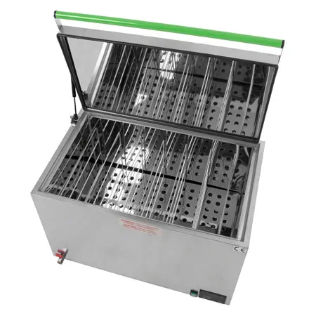 Wasserbad 16-130 fr bis zu 18 Wrmetrger, elektronisch
