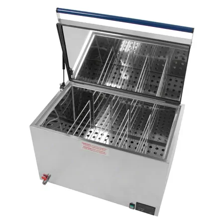 Wasserbad 8-90 fr bis zu 12 Wrmetrger, elektronisch