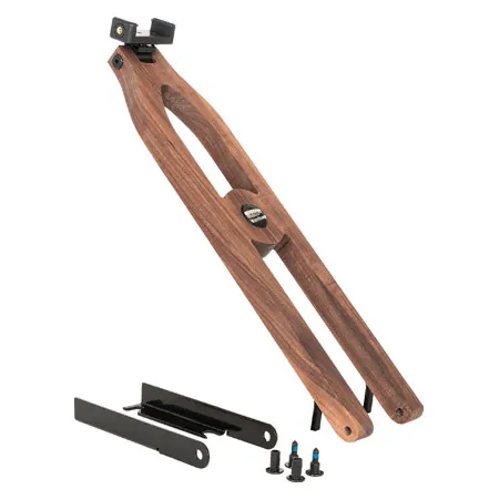 WaterRower Smartphone- und Tablethalterung, Nussbaum