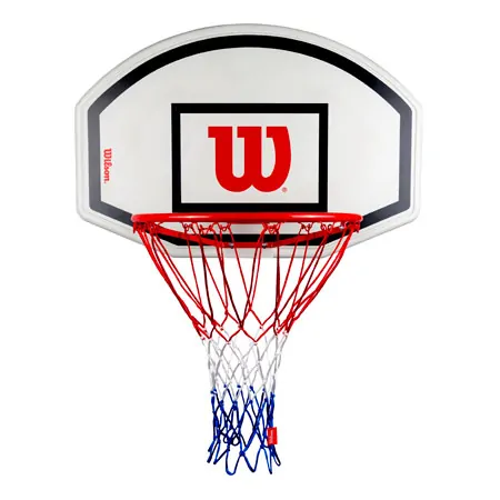 Wilson Basketballkorb mit Rckwand 90x60x1,5 cm,  45 cm, inkl. Netz