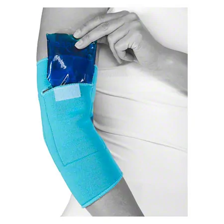 cool & move Ellenbogenbandage Gr. L, inkl. 2 Kompressen, 8x13 cm