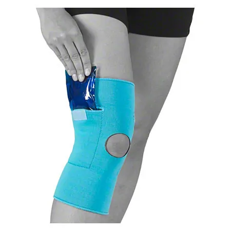 cool & move Kniebandage Gr. M, inkl. 2 Kompressen, 8x13 cm