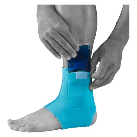 cool & move Sprunggelenkbandage Gr. L, inkl. 2 Kompressen, 8x13 cm