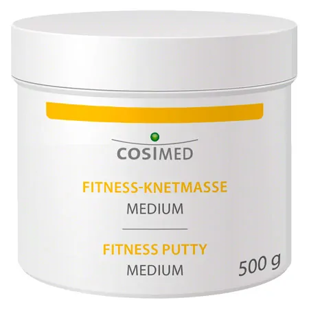 cosiMed Fitness-Knetmasse medium, 500 g, gelb