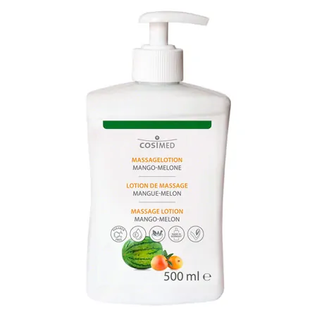 cosiMed Massagelotion Mango-Melone mit Druckspender, 500 ml