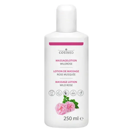 cosiMed Massagelotion Wildrose, 250 ml