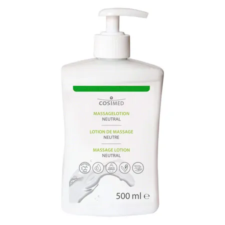 cosiMed Massagelotion neutral mit Druckspender, 500 ml