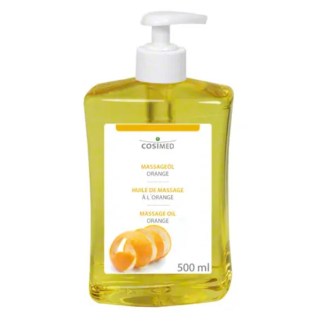 cosiMed Massagel Orange mit Druckspender, 500 ml