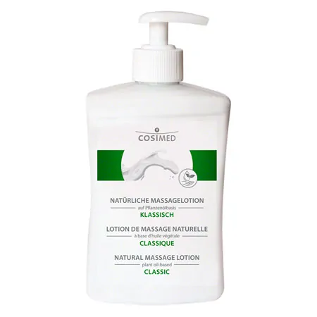 cosiMed Natrliche Massagelotion Klassisch mit Druckspender, 500 ml