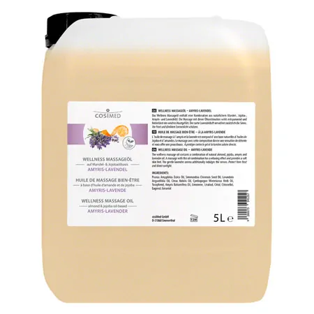 cosiMed Wellness-Massagel Amyris-Lavendel, 5 l