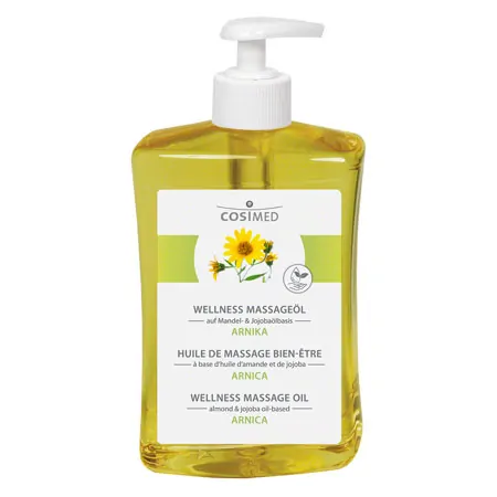 cosiMed Wellness-Massagel Arnika mit Druckspender, 500 ml