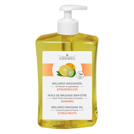 cosiMed Wellness-Massagel Zitrusfrchte mit Druckspender, 500 ml