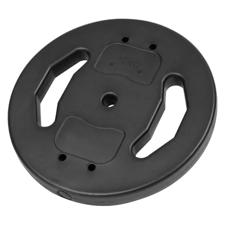 pumpset-Hantelscheibe aus Vinyl, Bohrung  2,7 cm, 10 kg, Stck