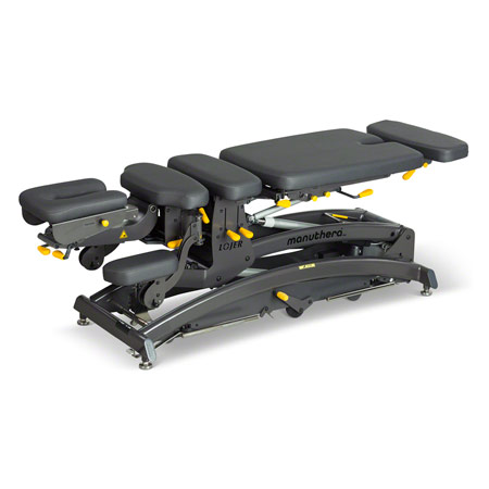  Lojer Therapieliege Manuthera Modell 242, Anthrazit mit Elektroantrieb