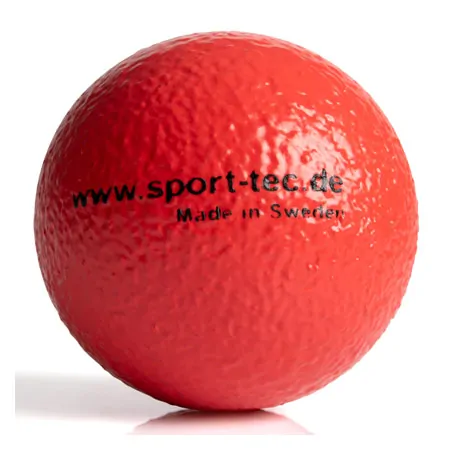 Schaumstoffball beschichtet,  9 cm, rot