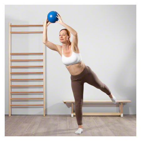 Schaumstoffball beschichtet, ø 18 cm, blau