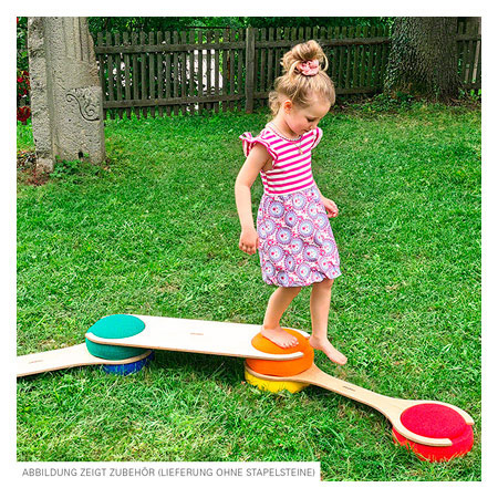 Balanciersteg-Set für Stapelbausteine, 3-tlg.