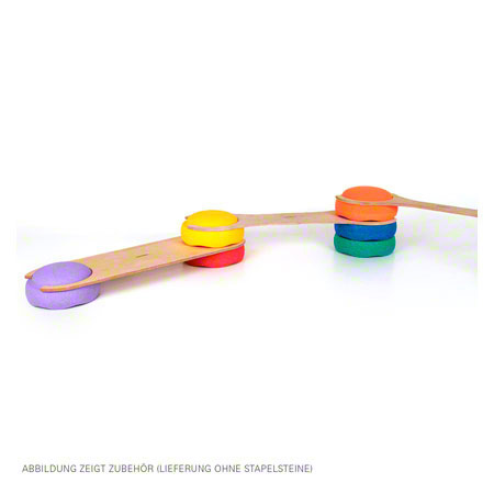 Balanciersteg-Set für Stapelbausteine, 3-tlg.