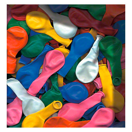 Luftballons in Klarsichtdose, 100 Stück, ø 15 cm