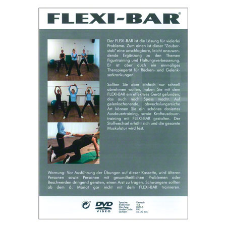 DVD Flexi-Bar Exercises, 30 Min.
