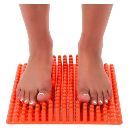 GYMNIC Fumassagematte Bene-Feet Mat, 2-tlg., 23x28x4 cm