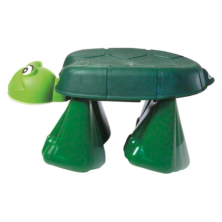 Turnturtle mit grünem Panzer