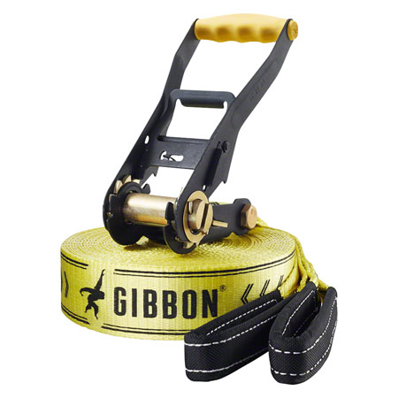 GIBBON Independence Kit Classic, Slackline-Garten-Set, 6-tlg