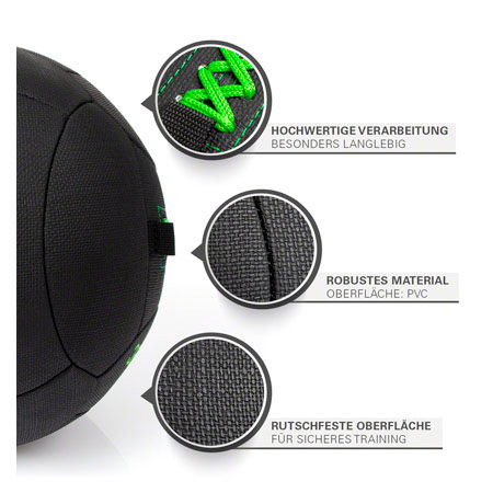 Sport-Tec Wall-Ball Robusta, 35 cm, 9 kg