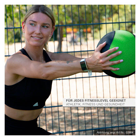 Sport-Tec Medizinball ø 19 cm, 2 kg, gelb