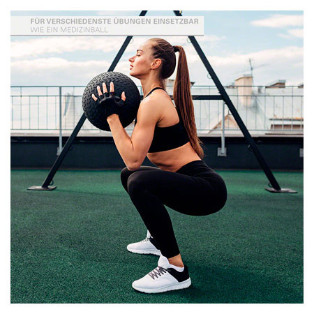 Sport-Tec Slamball ø 23 cm, 6 kg, schwarz