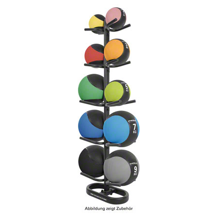Sport-Tec Medizinballständer für 10 Bälle, LxBxH 58x26x157 cm