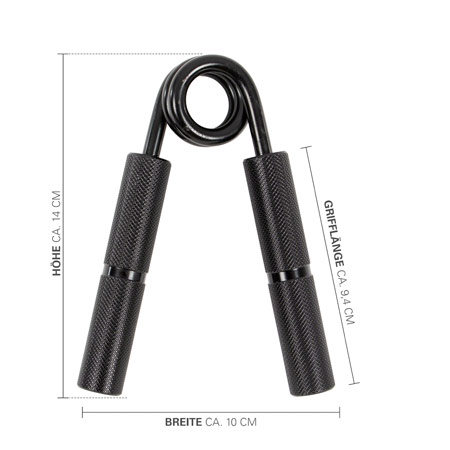 Sport-Tec Handtrainer, 250 lbs / 114 kg, schwarz