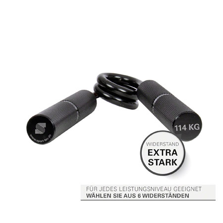 Sport-Tec Handtrainer, 250 lbs / 114 kg, schwarz