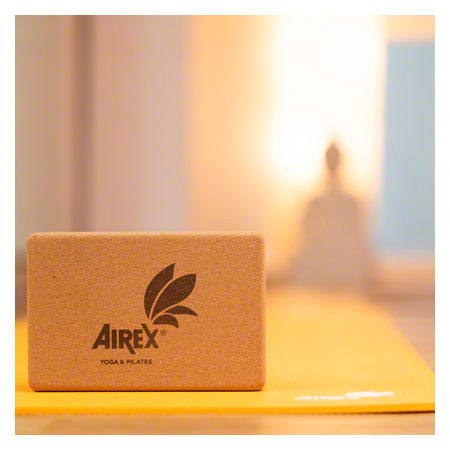 AIREX Yogablock ECO aus Kork, 22,5x15x7,4 cm