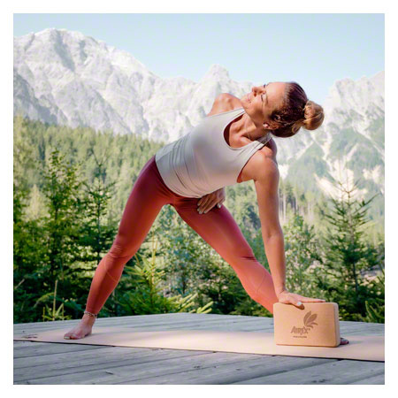 AIREX Yogablock ECO aus Kork, 22,5x15x7,4 cm