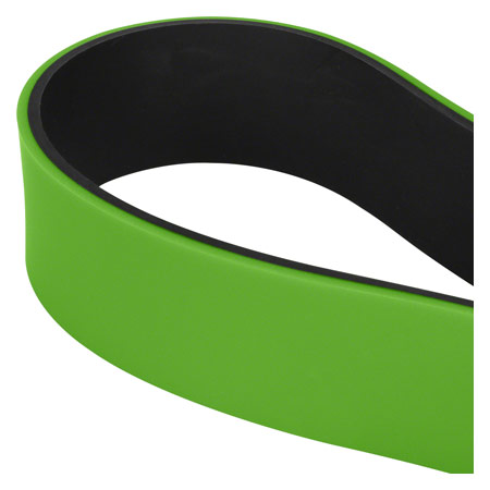 Sport-Tec Powerband aus Latex, 208x3,2 cm, mittel, grün