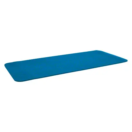 Pilates- und Yogamatte, LxBxH 140x60x0,6 cm, blau