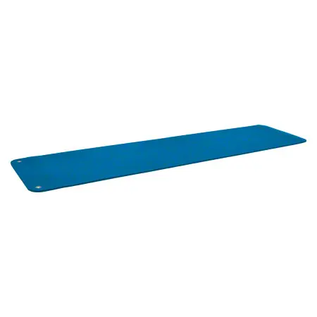 Pilates- und Yogamatte inkl. Ösen, LxBxH 180x60x0,6 cm, blau