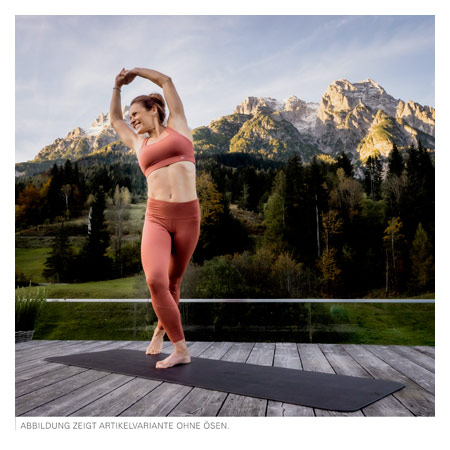 AIREX Pilates- und Yogamatte 190 inkl. Ösen, LxBxH 190x60x0,8 cm
