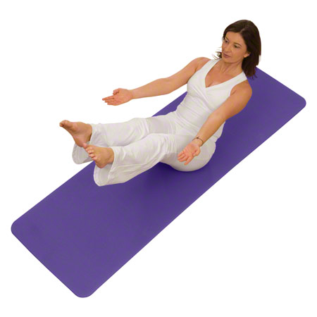 AIREX Pilates- und Yogamatte 190, LxBxH 190x60x0,8 cm