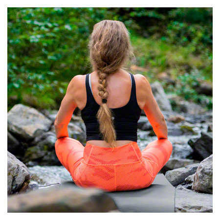 AIREX Pilates- und Yogamatte 190, LxBxH 190x60x0,8 cm