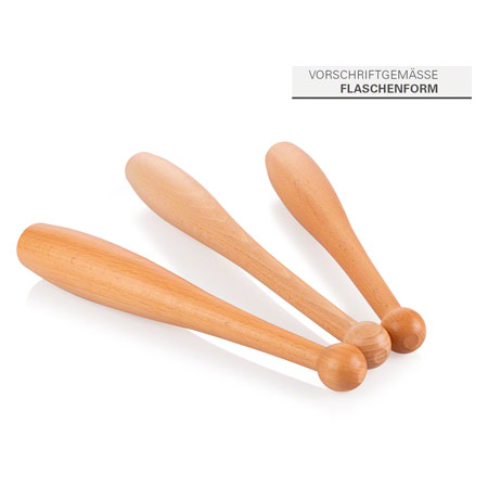 Turnkeule aus Hartholz, 40 cm