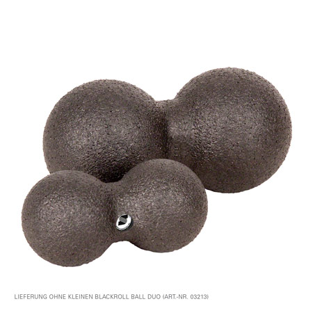 BLACKROLL Ball DUO ø 12 cm, schwarz