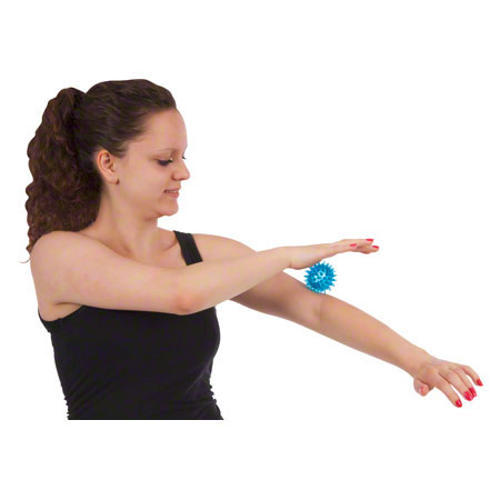 Reflex-Ball, Ø 6 cm, blau-transparent